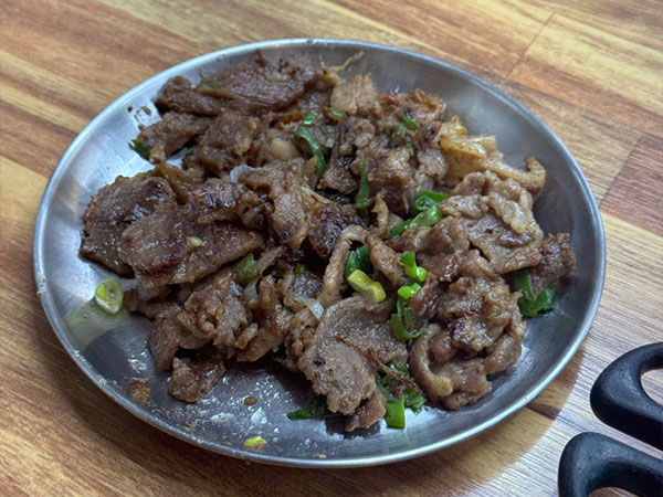 경주시 고향밀면 석쇠불고기