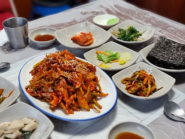 논산시 황산옥 대표 음식