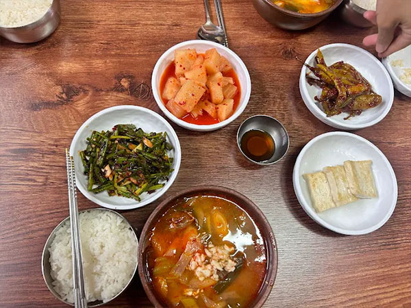 중구 옛집식당 대표 음식