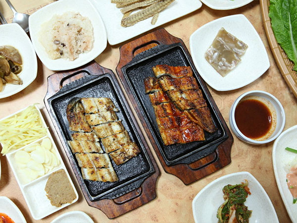 강진군 목리장어센터 대표 음식