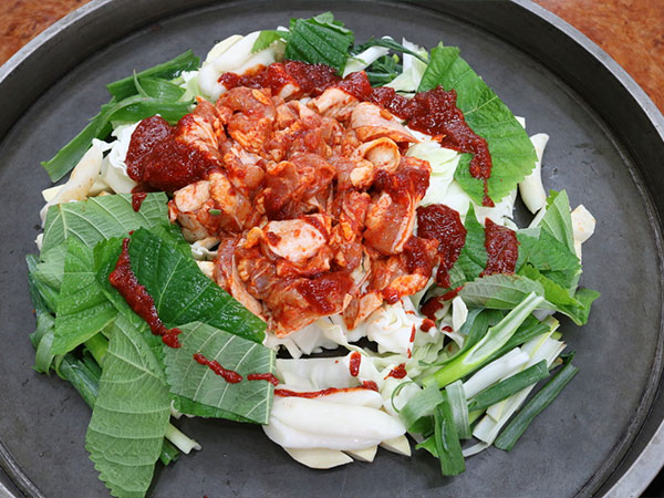 춘천시 우미닭갈비 대표 음식