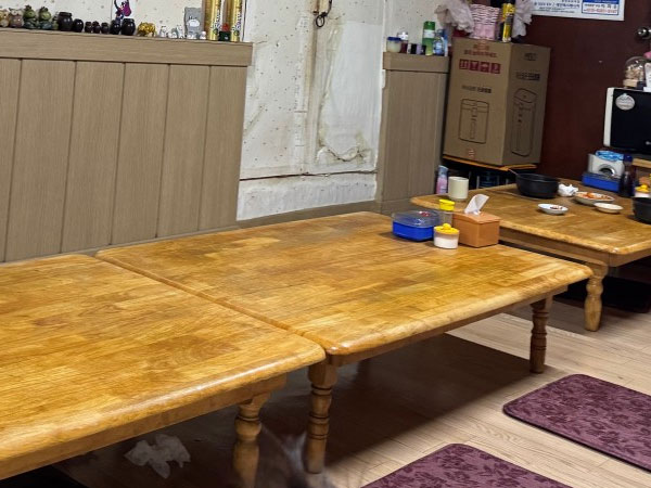 춘천시 가보자순대국 내부 인테리어