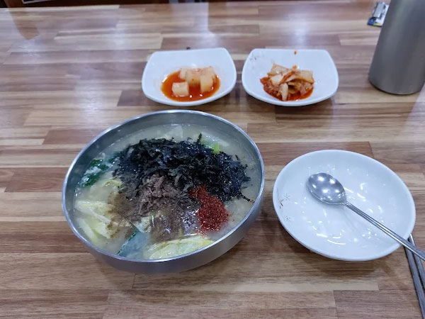 춘천시 만천만두국(구 만천막국수) 대표 음식