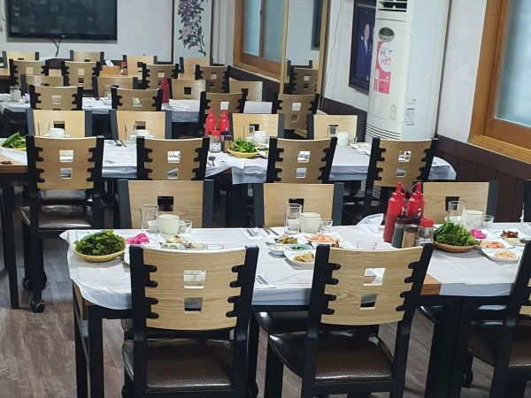 양양군 오산횟집 내부 인테리어