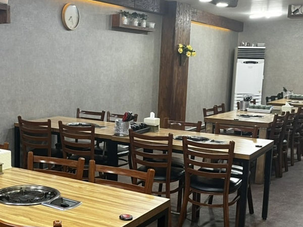 춘천시 은하주물럭 내부 인테리어