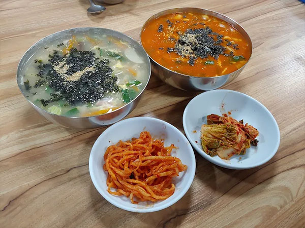 양양군 미가손칼국수 대표 음식