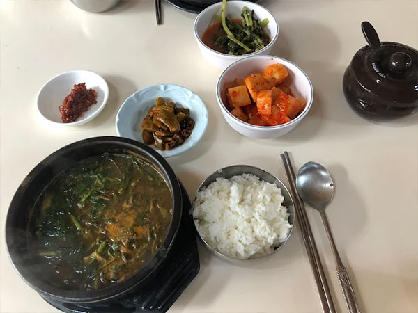 청주시 상당구 상주집 대표 음식