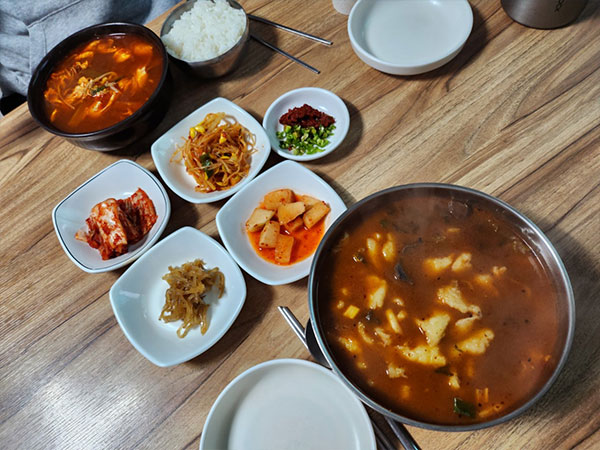 옥천군 일미해장국 대표 음식