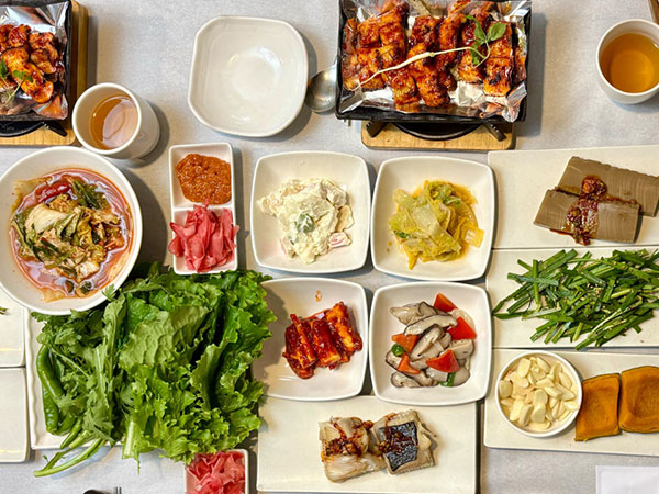 부여군 나루터식당 대표 음식