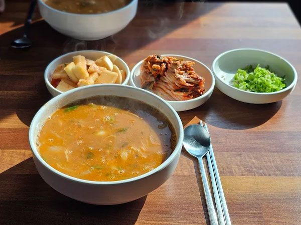 청양군 논골어죽 대표 음식