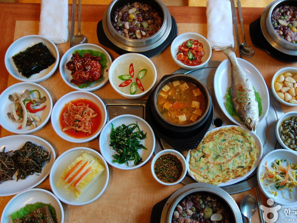 홍성군 돌산가든 대표 음식