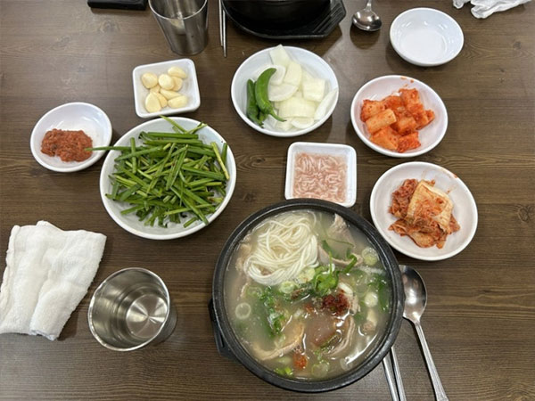 사상구 밀양국밥 대표 음식