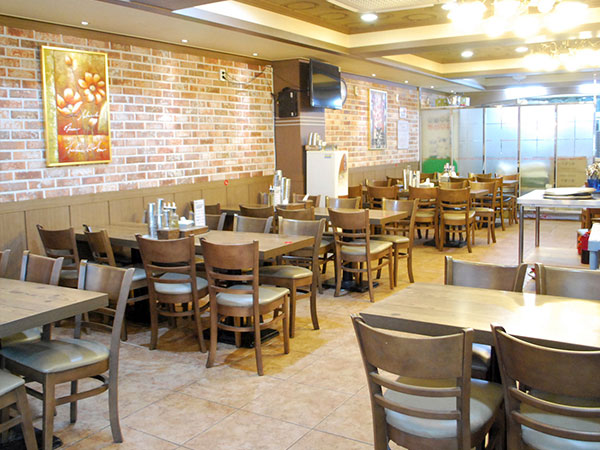 중구 할매가야밀면 내부 인테리어