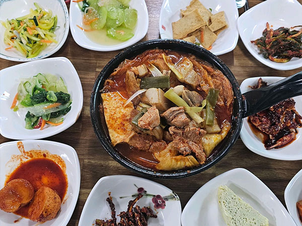 순천시 진일기사식당 대표 음식