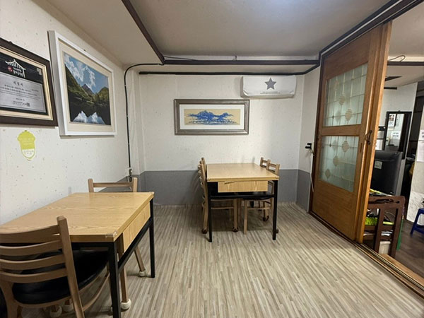 완도군 문화식당 내부 인테리어