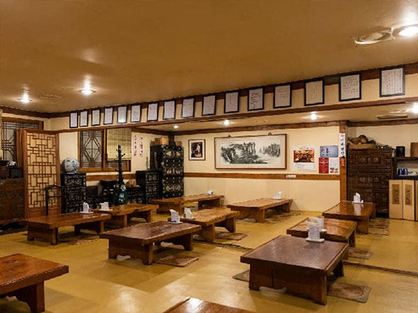 중구 남포면옥 내부 인테리어