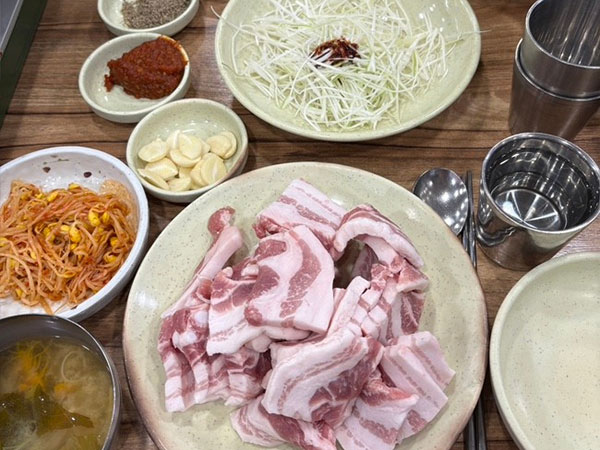 광산구 금호식당 대표 음식