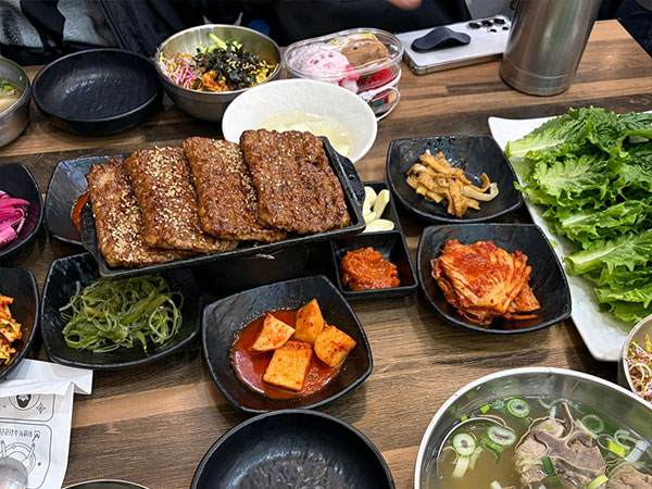 광산구 형제송정떡갈비 본점 대표 음식