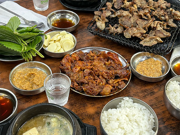 북구 정화네하우스 대표 음식