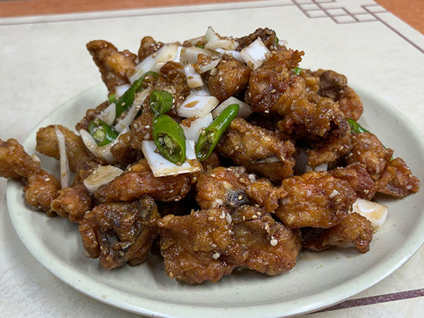 북구 군위통닭식당 대표 음식