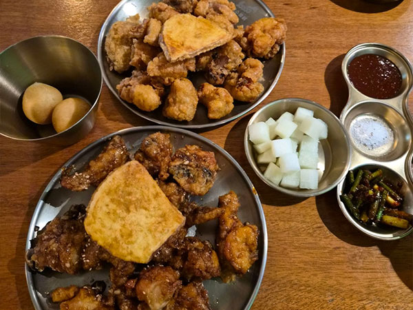 수성구 만수통닭 수성못본점 대표 음식