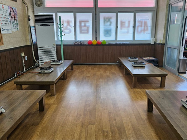 서구 천상곱창전골식당 내부 인테리어