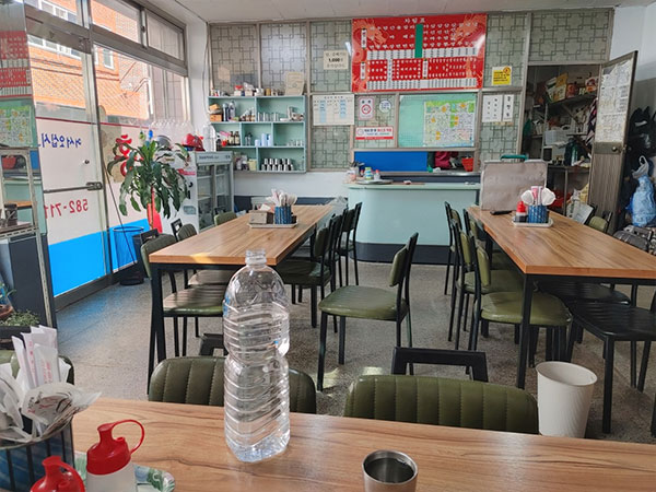 달서구 만리홍반점 내부 인테리어