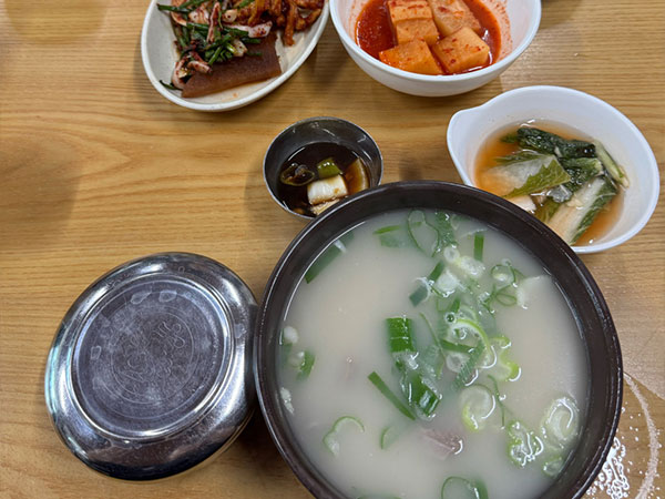 달성군 원조현풍박소선할매집곰탕 대표 음식