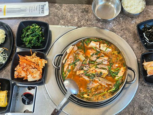 달성군 산정논메기매운탕 대표 음식