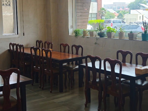 제주시 성안식당 내부 인테리어