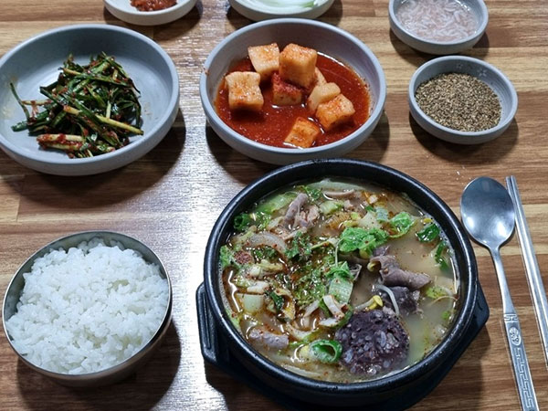 제주시 감초식당 대표 음식