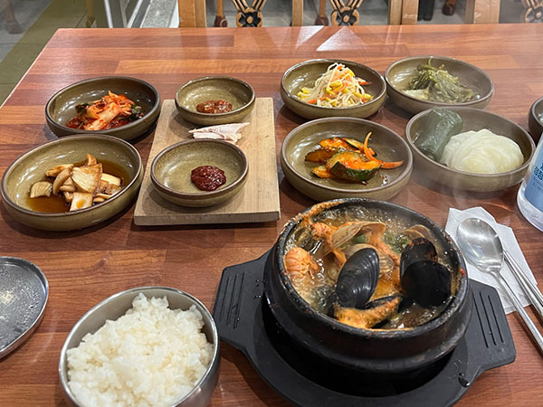 서귀포시 진주식당 대표 음식