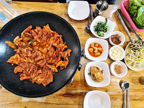 서귀포시 나목도식당 대표 음식