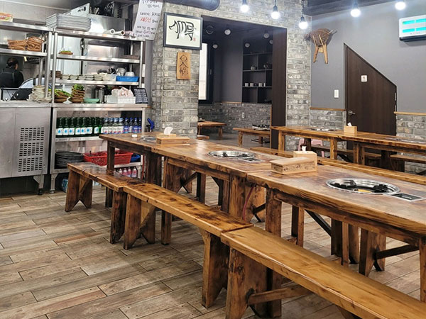 서귀포시 가스름식당 내부 인테리어