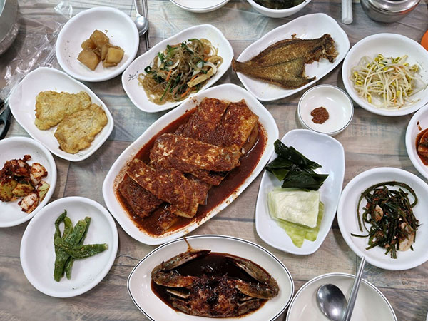 포항시 북구 할매식당 대표 음식