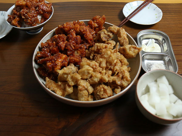 경주시 대남통닭 대표 음식