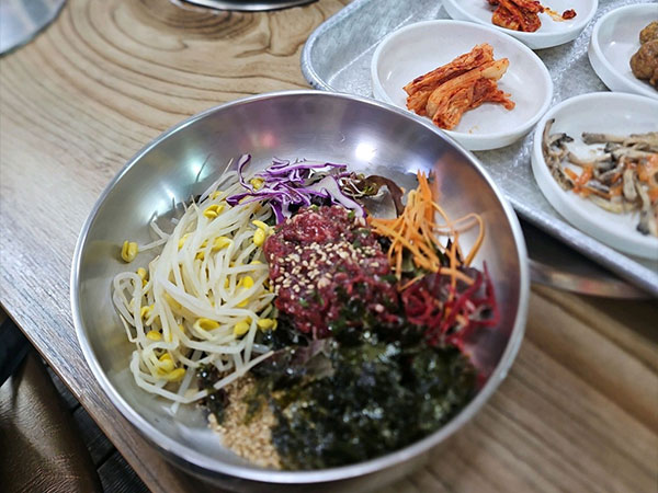 경주시 화산숯불 비빔밥