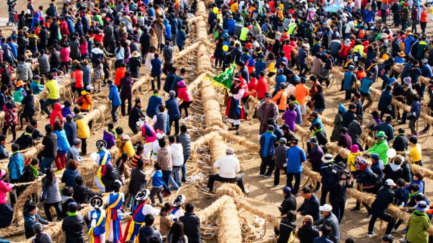 영산줄다리기 (靈山줄다리기): 만사형통에 풍년풍작이니 승자도 패자도 없다