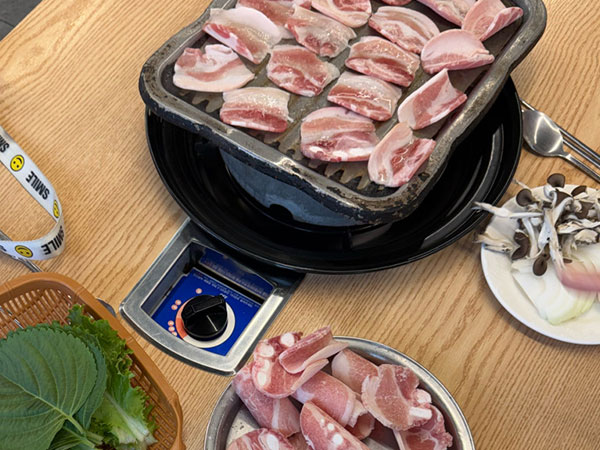 신한양불고기 삼겹살