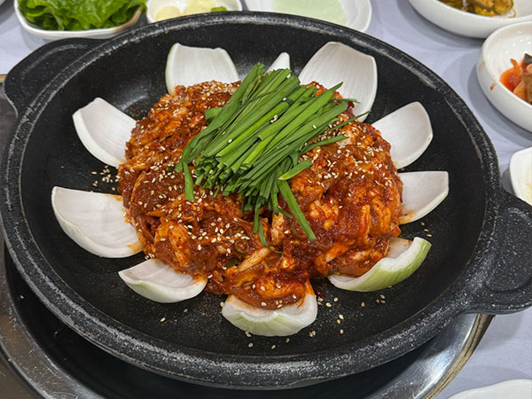 백제가든 오리주물럭