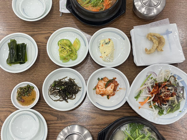 영주복국 복국 밑반찬