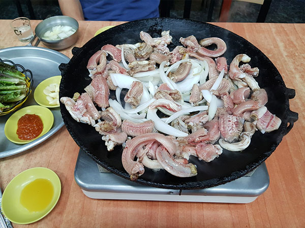 온천입구 기장곰장어 소금구이