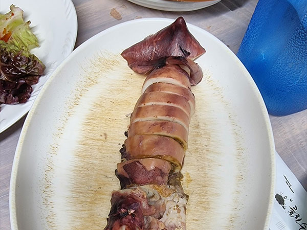 용광횟집 오징어통찜
