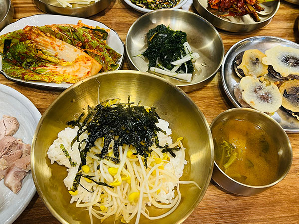 돌체한정식 콩나물 정식