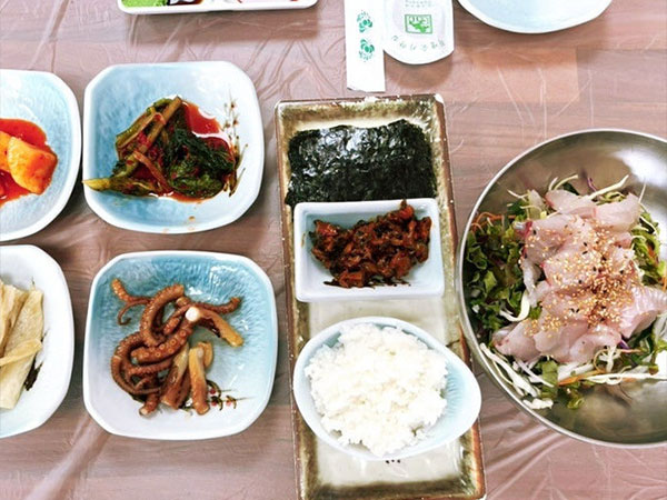 대진횟집 점심 메뉴