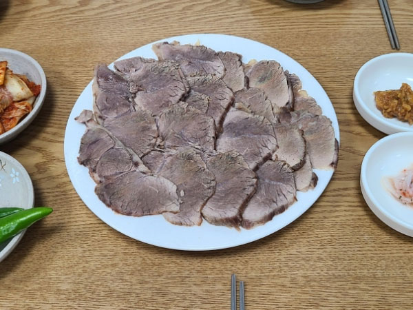 부산안면옥 제육