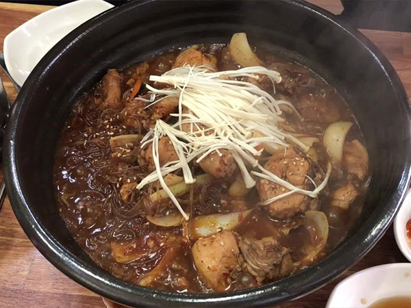 평화통닭 찜닭